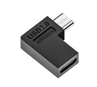 KAHDGSS 90 Degree Right Up Down Angled USB Male To Type C Female Extension Adapter For Laptop PC Chargers Converter Does Not Function