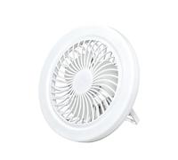 KAHDGSS 9Inch USB Rechargeable Camping Fan with 3 Speed Setting and 3 Color Lights for Indoor Outdoor Use Presentation Substance Fan Light