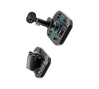 KAHDGSS Accuracy USB Flight Stick & Throttle Controller Ergonomic HOTAS Joystick Set Simple to Operate for OS 10/11 Flight Controller