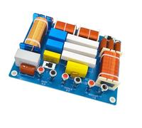 KAHDGSS Advanced 3-Way Sound Divider with Imported Components, Impedance & Design for Studio-Quality Adjustable Midrange and Tweeter Crossovers