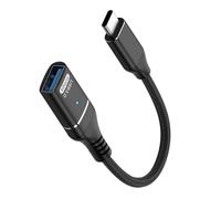 KAHDGSS Aluminum USB Type C Adapter 10Gbps Transmission 5V3A Fast for External Storage Devices