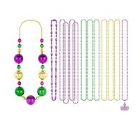 KAHDGSS Bead Chains for New Orleans Celebration and Music Festivals Portable Materials Cultural Event Beads