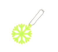 KAHDGSS Christams Party Reflective Keychain Snowflake Reflective Warning Pendant Reflector Pendants Handbag Charm Snowflake Shape Bag Pendant