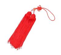KAHDGSS Colorful Ice Silk Tassels for Taiji Swords Drama Accessories Chinese Knot Decoration for Martial Artists and Performers
