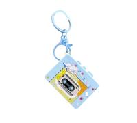 KAHDGSS Compactly Music Player Keychain Pendants with Builts in Ideal for Gift and Accessories Vintage Styles Retro Radio