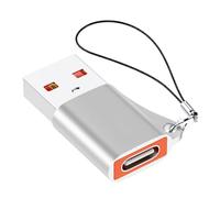 KAHDGSS Compactly USB3.0 to USB C Converter Builts in AntiLoss Lanyard for Instantly Connectivity Without Driver Plugs and Play USB to Type C Adapter