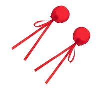 KAHDGSS Cosplay Hair Ties Adorkable Photo Props Halloween Anime Hairpiece Party Headpiece Fun Hairpiece For Music Festivals Elastic Red Hair Ties
