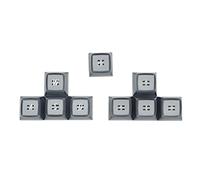KAHDGSS Custom Mechanical Keyboard Keycaps 9 Keys Esc WASD Direction PBT Ema Profile for Key Cover for Cherry MX Mechanical Keyb