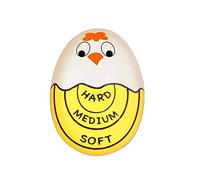 KAHDGSS Cute Boiled Egg Timer Boil Eggs Thermometer Eggs Color Changing Cooking Temperature Observer Kitchen Gadget Soft Hard Boiled Egg Timer
