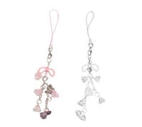 KAHDGSS Cute Phone Strap Flower Chain Sweet Lilys Of The Valley Charm Backpack Accessories Suitable For Any Occasion Daily Keychain