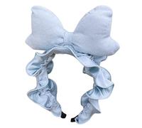 KAHDGSS Cute Stereoscopic Big Bow Headband Wash Face Headbands Cartoon Ears Makeup Hairband Non-slip Headbands for Women