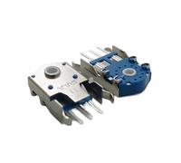 KAHDGSS Dustproof Silver Wheel Encoders 8mm 9mm 10mm 11mm Rotary Mouse Decoders Harder Feel/Higher Precisions