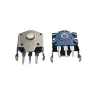 KAHDGSS Dustproof Silver Wheel Encoders 8mm 9mm 10mm 11mm Rotary Mouse Decoders Harder Feel/Higher Precisions