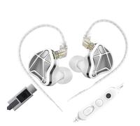 KAHDGSS Earphone HiFis Cord Profession Gaming Earphones In-Ear FPSs Sound Positioning with Mics DSP for Mobile Gamers Metal Build Gaming Earbuds Bass Ergonomic Design for Competitive Gamers