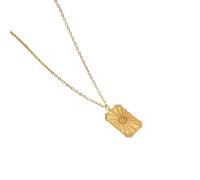 KAHDGSS Elegant Pearls Chain Necklace Featuring Star Pendant 18K Gold Plated Stainless Steel Designs Casual Wear Stylish Outfits Stylish Pendant