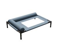 KAHDGSS Elevated Cooling Dog Bed With Breathable Net And Pillow Chew Resistant Design Washable Pet Cot For Small To Mediums Dog Chew Resistant Cot
