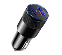 KAHDGSS Fast Car Charging Adapter Quick Charging Quick Charging 3.1A Phone USB C Adapter 2 Port Cigarettes Lighters Charging Adapter For Phone Tablet