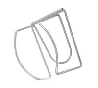 KAHDGSS Good Metal Tennis Waist Holder Portable Training Exercise Tool For Competition Drill Tennis Holder Waist Clip Silver Steel