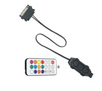 KAHDGSS Handheld ARGB Lighting Controller Multiple Color Effects Small Manual Switching 5V 3Pin Computer Accessory Miniature ARGB Button Controller