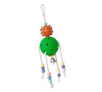 KAHDGSS Hanging Small Animal Chew Toy For Bird Parrots Chewing Toy Corks Puzzle For Chewing Teeth Grinding