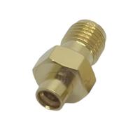 KAHDGSS High Efficiency WiFi Adapter Female to Male Connector Gold Plated Reverse Polarity for WiFi Routers Accessories Portable Connector