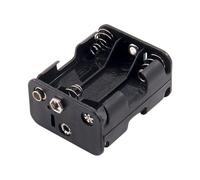 KAHDGSS High Strength LR06 Battery Storage Box Case 2/3 / 4/6 / 8 Slot Way Batteries Clip Holder Container for Electrical Experiment
