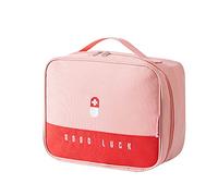 KAHDGSS Home Family First Aid Kit Bag Large Capacity Medicine Organizer Box Storage Bag Travel Survival Emergency Empty Portable