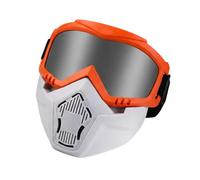 KAHDGSS Impacts Resistant Goggles and Full Face Cover with Breathable Sponge for Activity Sand Defense Windproof Face Protect