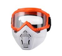 KAHDGSS Impacts Resistant Goggles and Full Face Cover with Breathable Sponge for Activity Sand Defense Windproof Face Protect