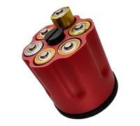 KAHDGSS Intelligent Rotating Battery Case for D Cells Holder Box Compact Size Multiple Color Option Safe and Sturdy Construction D Battery Storage Box