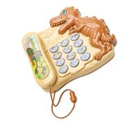 KAHDGSS Interactive Dinosaur Story Machine Educational Toy with Cartoon Design for Kids Ages 3+ Learning Numbers Letters Communication Skills Interactive Learning Toy for Kids