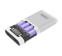 KAHDGSS Interchangeable 4x18650 Battery Charging Case Quick Charging Capability LED Power Suitable for Various Device Battery Holder