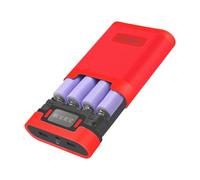 KAHDGSS Interchangeable 4x18650 Battery Charging Case Quick Charging Capability LED Power Suitable for Various Device Battery Holder