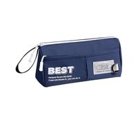 KAHDGSS Large Capacity Pencil Case Spacious Compartments Multifunctional Pen Pencil Pouches with Zippers Storage Bag for Student Pen Holder Bag
