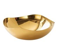 KAHDGSS Large Serving Bowl Stainless Steels Fruit Countertops Modern Fruit Basket Snacks Storage Decorative Centerpiece Dining