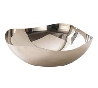 KAHDGSS Large Serving Bowl Stainless Steels Fruit Countertops Modern Fruit Basket Snacks Storage Decorative Centerpiece Dining