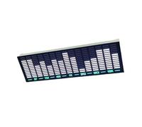 KAHDGSS LED Voice Control Music Spectrum Pickup Rhythm Analyzation Light Display Meter Sound Light Spectrum Display Portable Music Visualization