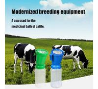 KAHDGSS Livestock Teat Dipper NonReturn Design Nipple Cleaning For Efficient Cleaning 300ml Capacity Dip Cup Teat Cup