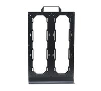 KAHDGSS Metal External Radiators Bracket for Two 360mm Cooling Systems Construction Workspaces Solution Easy Installation Process Metal PC Cooling Radiators Mount