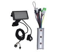 KAHDGSS Multifunctional LCD Speedometers Controller Shockproofed Scooters LCD Display Real Time Data Trackings Housing Easyly Install Bike Controller