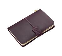 KAHDGSS Multipurpose Distressed Leather Notebook Portable Writing Journal Thick Inkproof Sheets Travel Business Essential Portable Meeting Notebook Travel Writing Use
