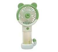 KAHDGSS Multipurpose USB Handheld Fan Portable Colorful Lamp 500mAh Battery for Outdoor Adventures Indoor Comfort Solution User Friendly Tiny Fan