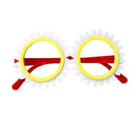 KAHDGSS NoLens Eyewears Tropicals Theme Glasses Nolens For Birthday Party Celebration Essential Funny Photo Accessory Music Festival Photography Props