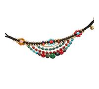 KAHDGSS Original Thai Ethnic Styles Handwoven Featuring Natural Stone And Designs For Trendy Women Ladies Ethnic Etyles Jewelry