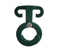 KAHDGSS Outdoor Paracord Tightener With O Shape Rings Aluminum Alloy Texture For Tent Backpacks Mountaineering Equipment Paracord Tightener For Hiking