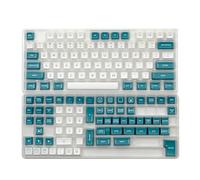 KAHDGSS PBT Double Shot Injections Profile Keycap Set, 142Pieces, 2 Tone Design for Mechanical Keyboards