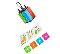 KAHDGSS Portable Five in a Row Strategy Chess Game Board Toy Travel Friendly for Outdoor Family 2-4 Players Puzzle Activity Travel Board Toy