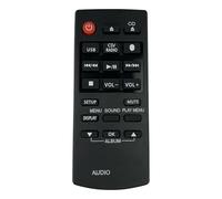 KAHDGSS Power Saving Remote Sleep Function for N2QAYC000081 Extended Battery Life Sound Systems Use Remote Ergonomic Design