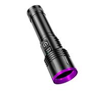 KAHDGSS Rechargeable 365nm Black Light Torch with Aluminum Alloy Body and 2 Hour Fast Charging Suitable for Various Cleaning Tasks Creature Flashlight
