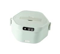 KAHDGSS Smart Ceramic Lunch Container 10-Min Heat Timer 4.2 Cup Dishwasher Safe Charging On-the-Go Dishwasher Safe Food Container